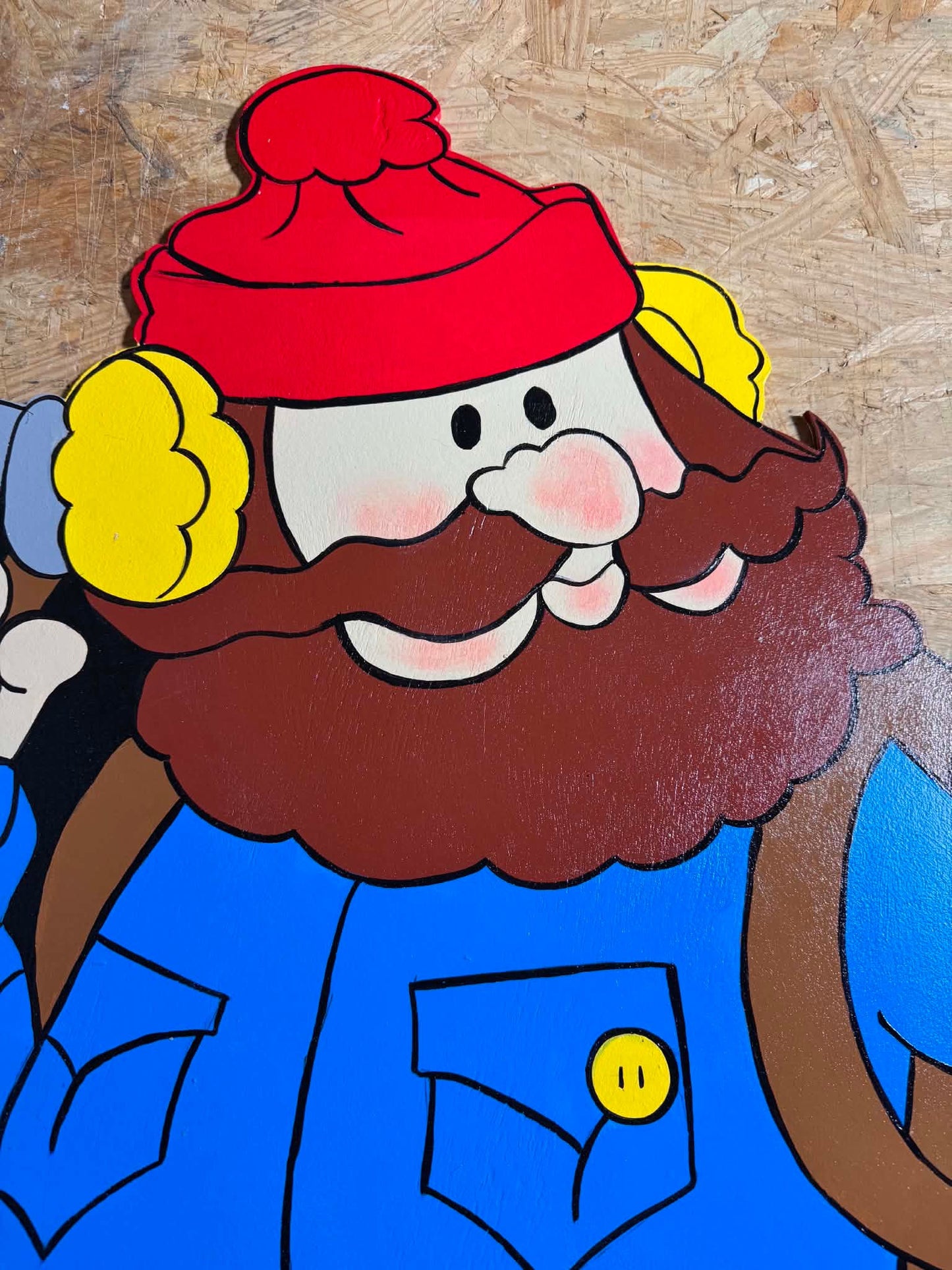Yukon Cornelius from Rudolph the Red-Nosed Reindeer - Christmas Winter Indoor Outdoor - Handpainted Wooden Yard Art
