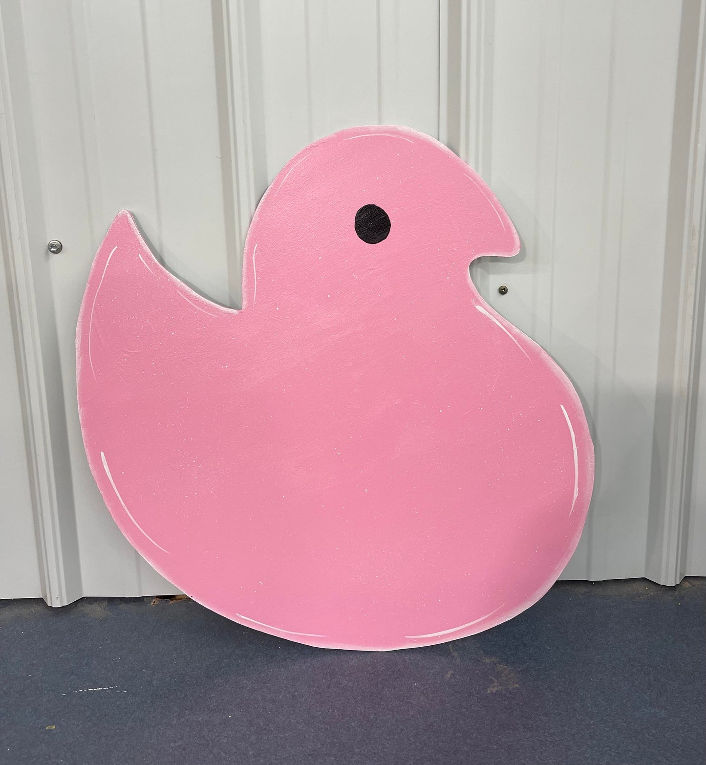 Hand Painted Wood Yard Art - Chick Peeps - Easter or Spring Lawn and Garden Outdoor Decoration