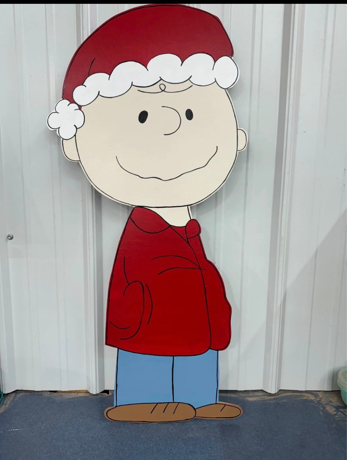 Peanuts Snoopy Charlie Brown Christmas Gang - Outdoor or Indoor - Yard Art Decor Wooden