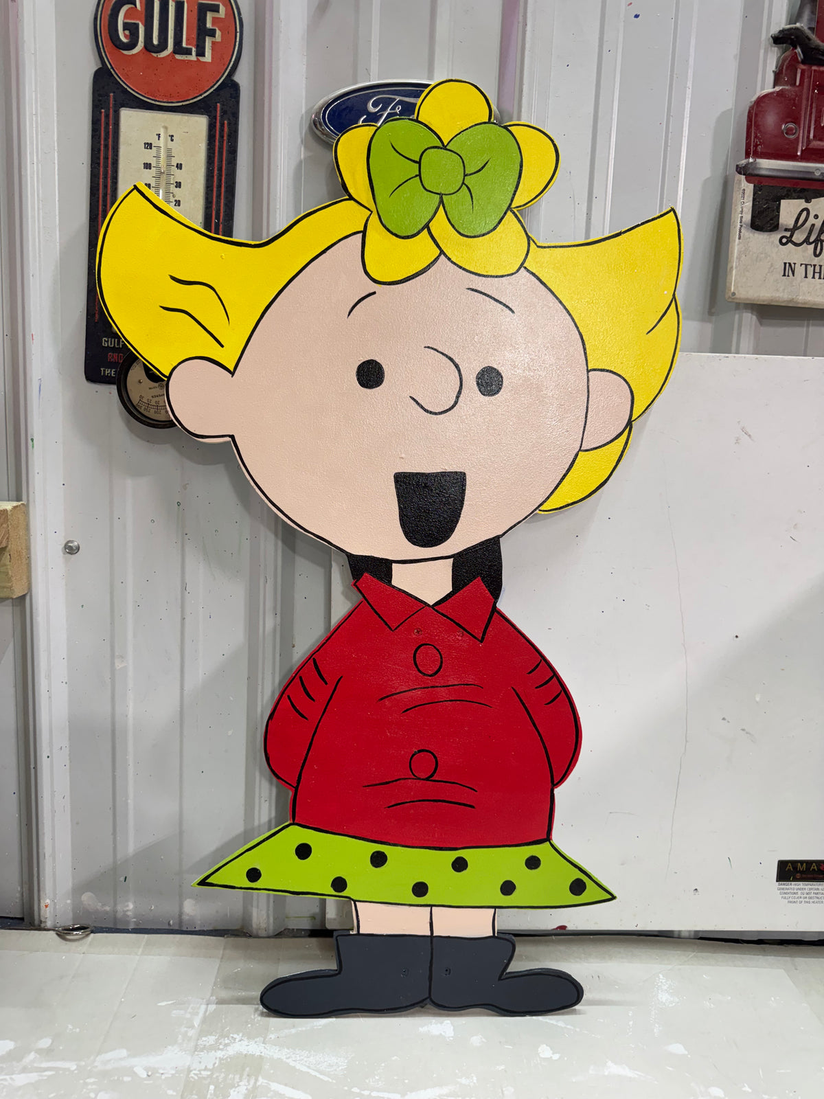 Peanuts Snoopy Charlie Brown Christmas Gang - Outdoor or Indoor - Yard Art Decor Wooden