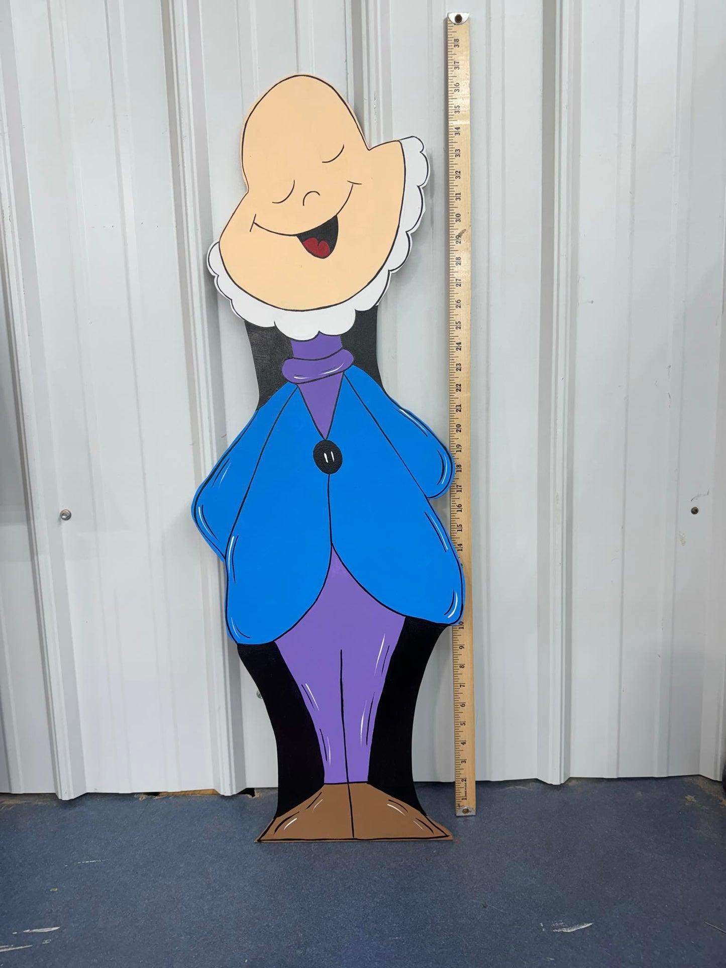 Hand Painted Wood Yard Art - Whoville Whos! - Grinch Christmas Yard Display Pieces - Outdoor Lawn and Garden Decoration