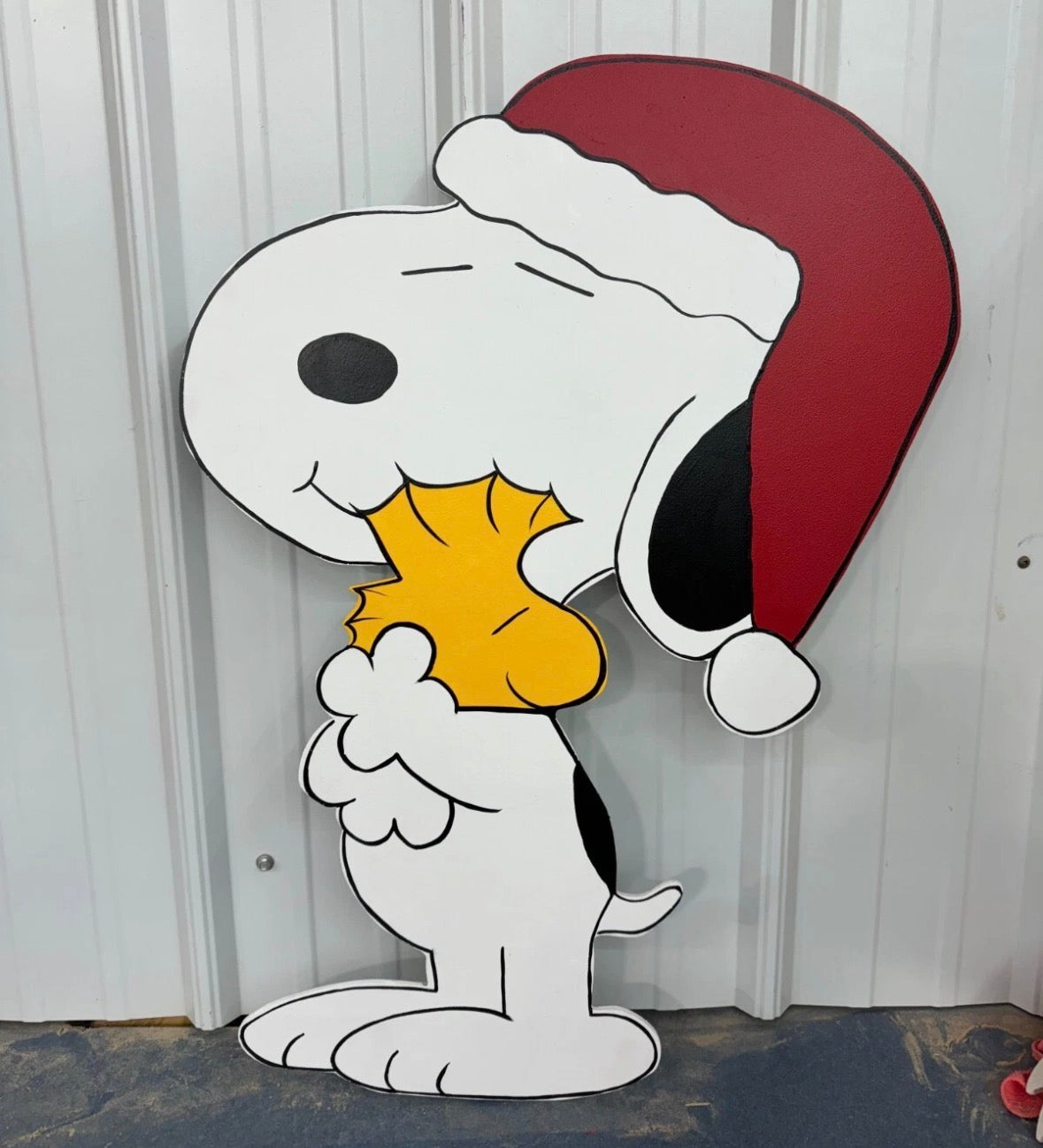 Peanuts Snoopy Charlie Brown Christmas Gang - Outdoor or Indoor - Yard Art Decor Wooden