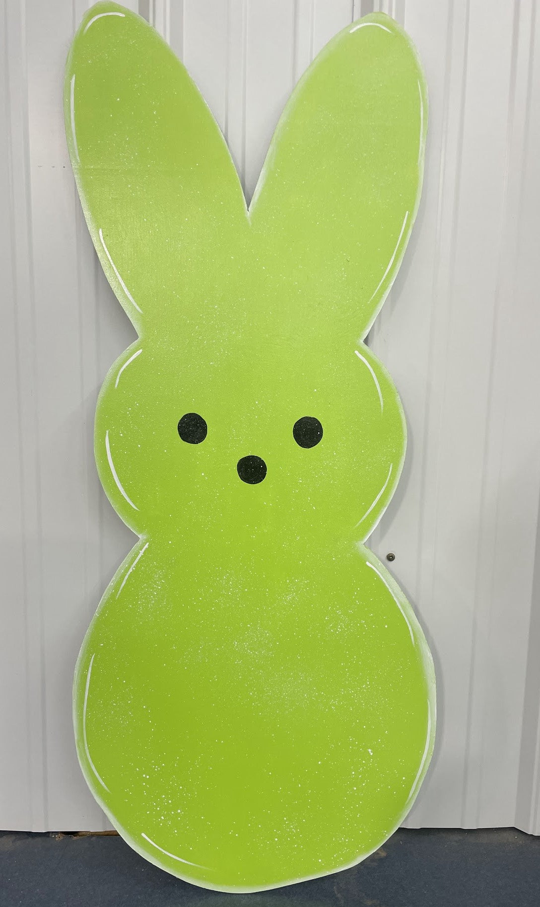 Hand Painted Wood Yard Art - Bunny Peeps - Easter or Spring Lawn and Garden Outdoor Decoration