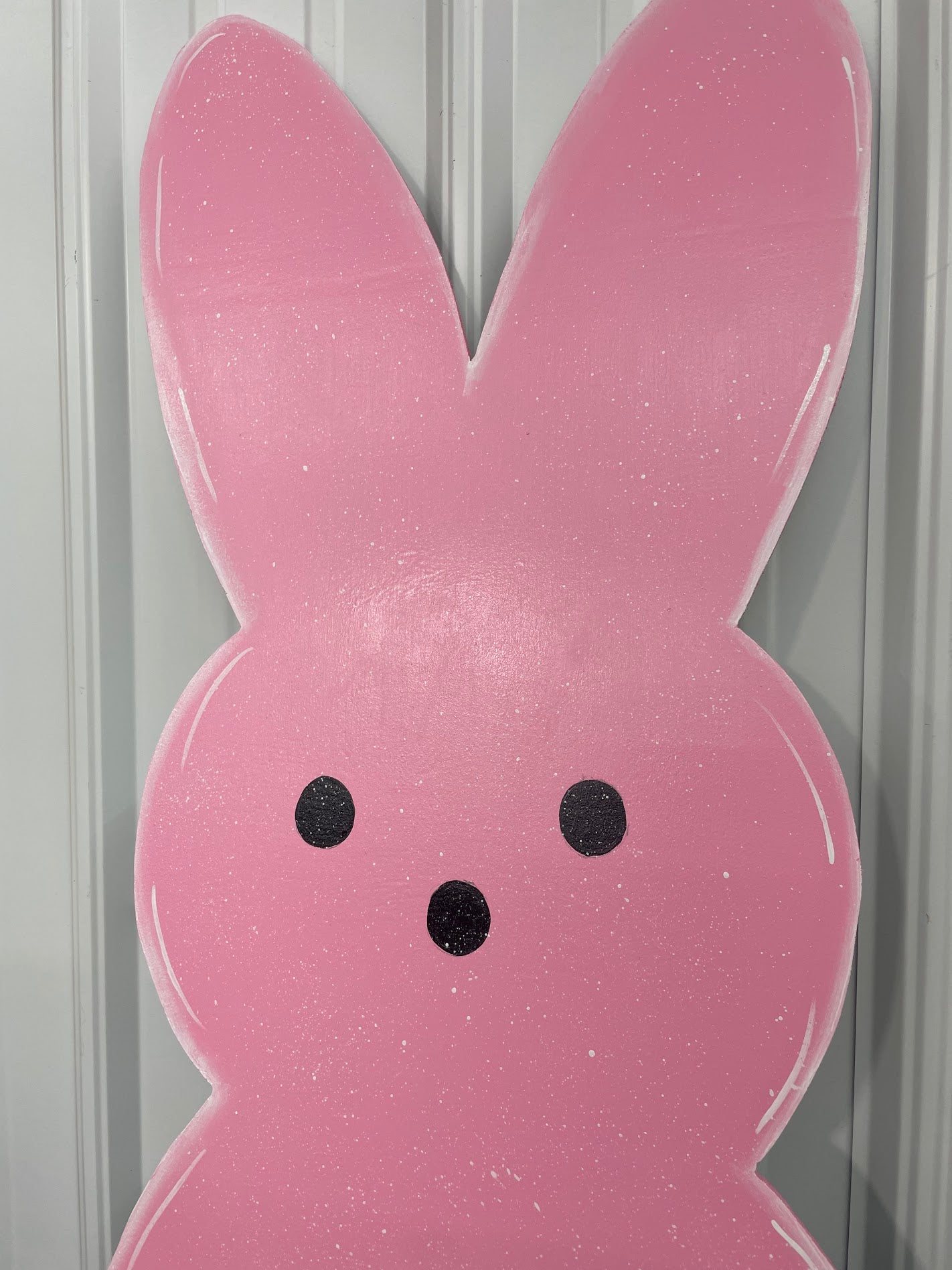 Hand Painted Wood Yard Art - Bunny Peeps - Easter or Spring Lawn and Garden Outdoor Decoration