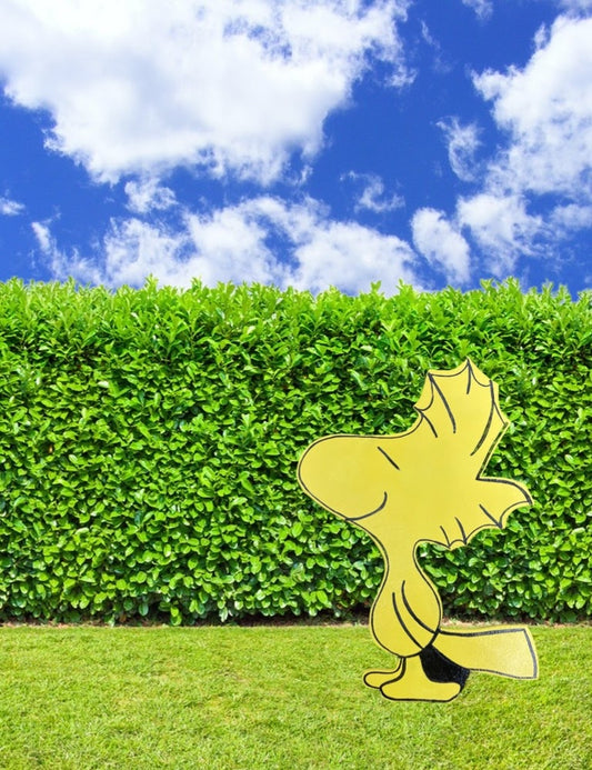 Hand Painted Wood Yard Art - Snoopy Peanuts Woodstock - Outdoor Lawn Decoration - Many Sizes!