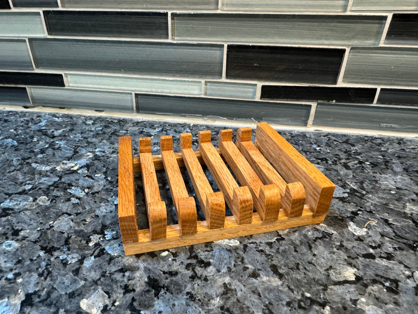 Handmade Wooden Soap Holder Dish Display - Multiple Wood Options - Coated Wood - Walnut, Oak, Cedar, Pine - Square Soap or Round Soap