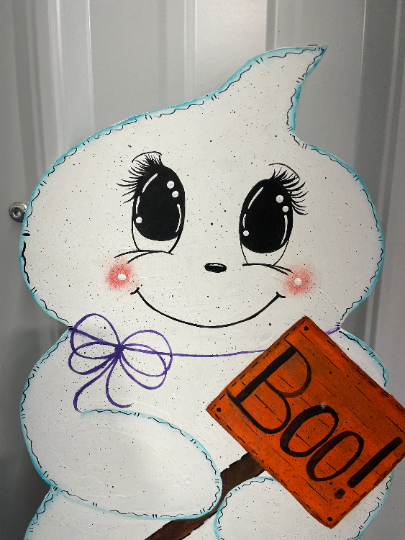 Hand Painted Wood Yard Art - Ghosts Fall and Halloween - Outdoor Decorations - Multiple Styles